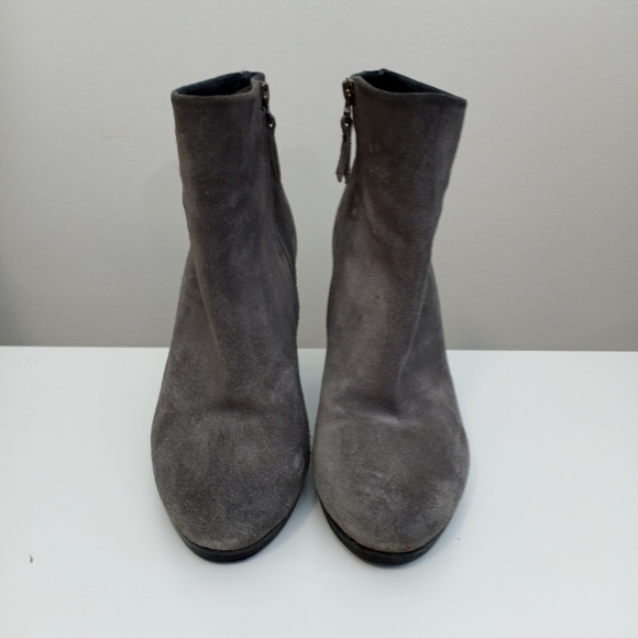 Final Sale - N.D.C. Gray Suede Ankle Boots - Picture 5 of 8